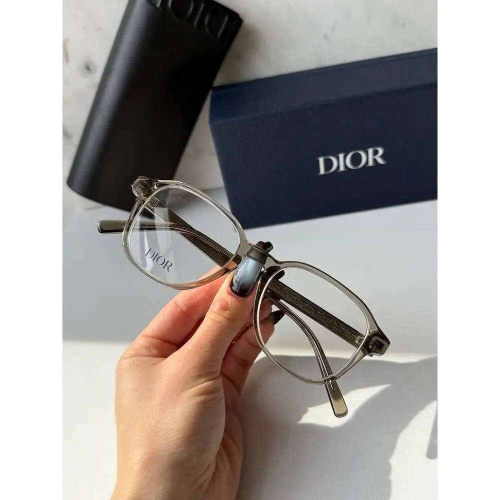 NEW Dior BotanicaO S2I Unisex Eyeglasses Frames in Brown - Picture 6 of 7